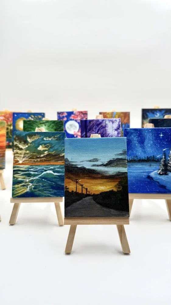 لوحة فنية صغيرة