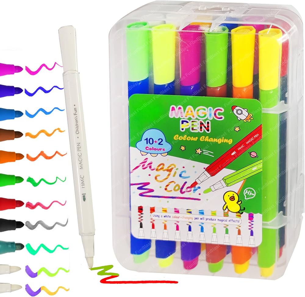 مجموعة أقلام ملونة